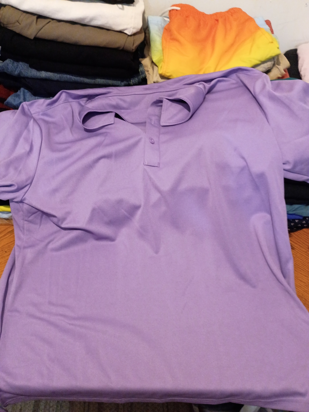 Women's Lavender Polo Shirt